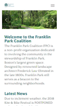 Mobile Screenshot of franklinparkcoalition.org